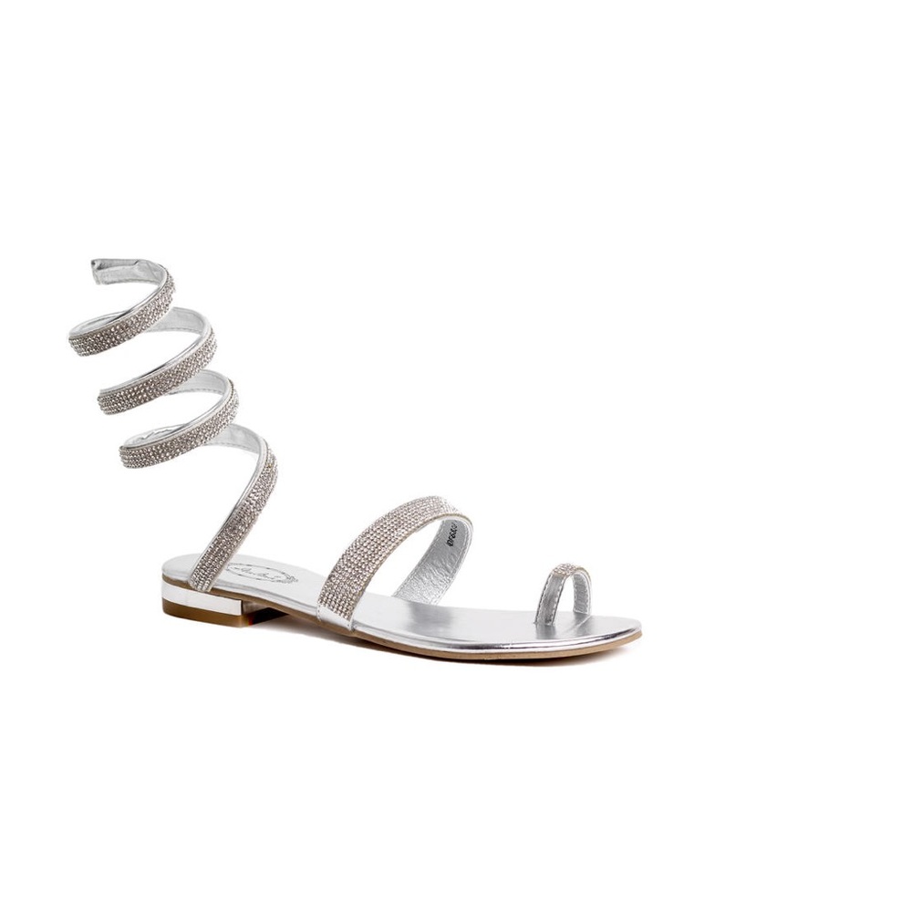 Exquisite sparkly wrap Sandal - Picture 3 of 5